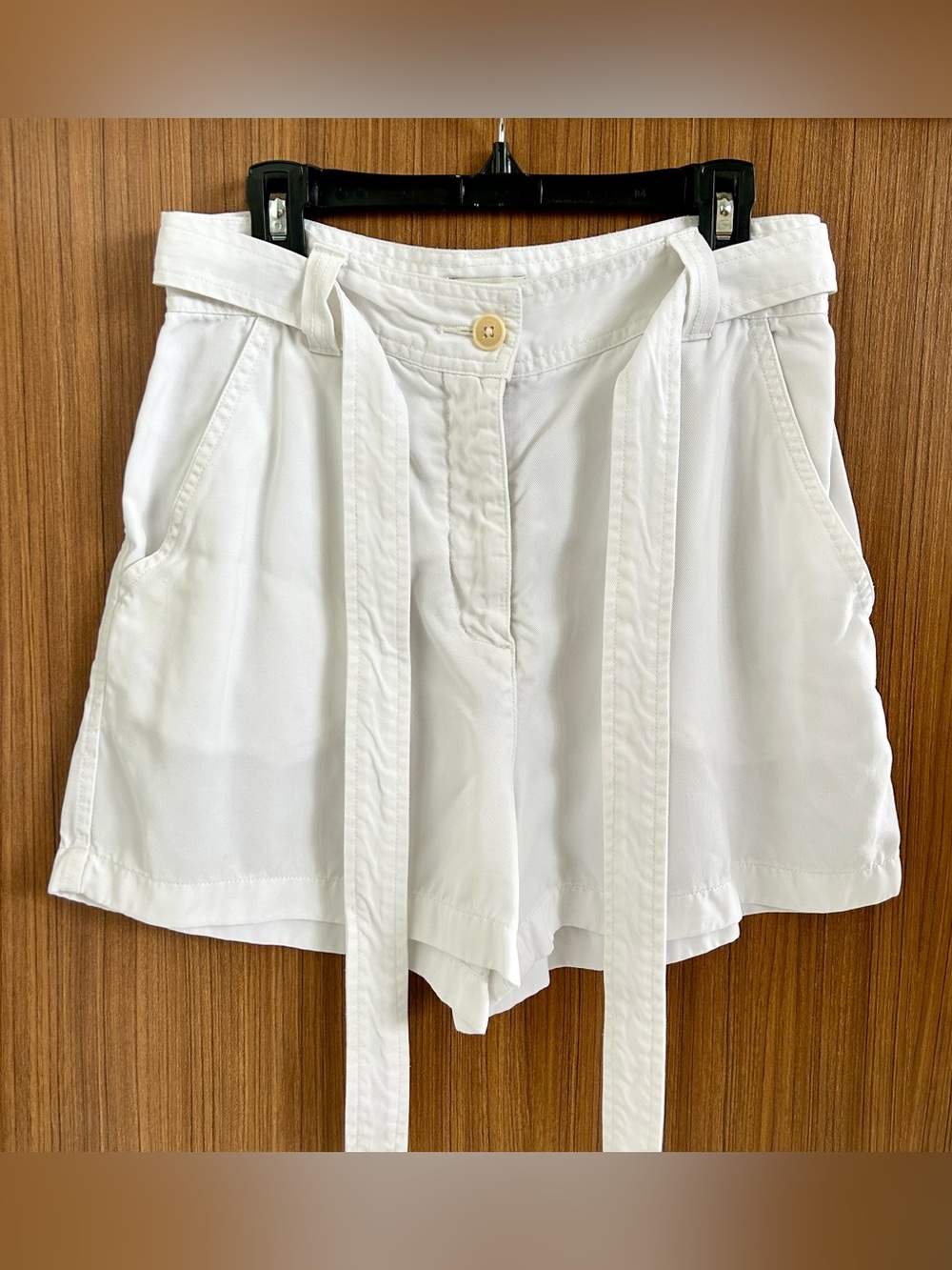 Wilfred Free White Summer Mini Shorts 4